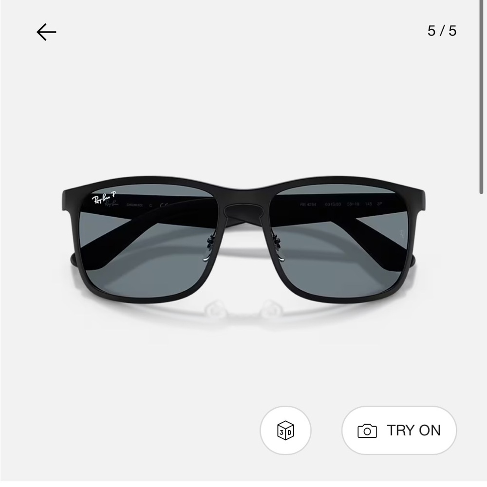 Ray-Ban Classic Black Sunglasses